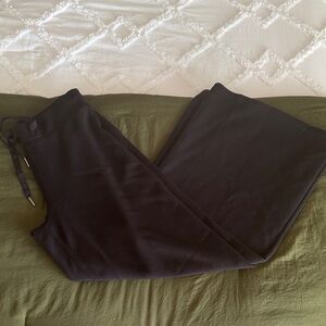 Spanx Wide Leg Black Lounge Pants